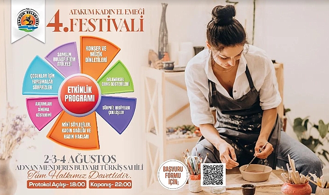 Atakum Belediyesi’nden 4. Kadın El Emeği Festivali