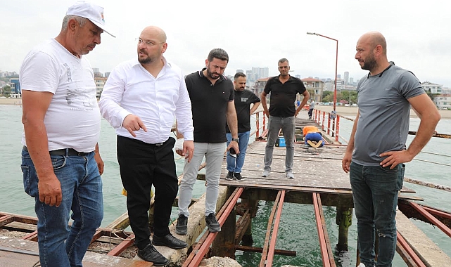 Atakum Halk İskelesi Yeniden Hizmete Açılıyor