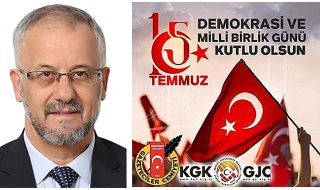 Başkan Çakır'dan 15 Temmuz Mesajı