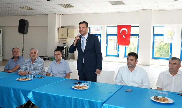 Başkan Zeyrek, Akhisar'da Muhtarlarla Buluştu