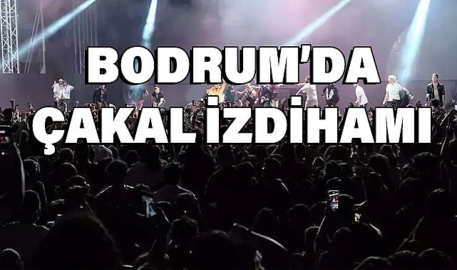 Bodrum'da Çaka İzdihamı