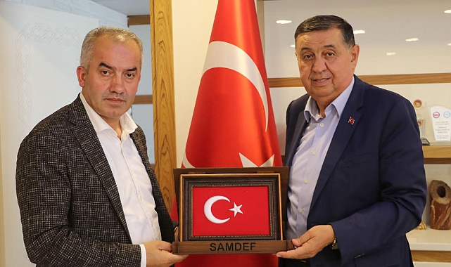 Bursa SAMDEF’den Havza Belediye Başkanı İkiz’e Davetiye