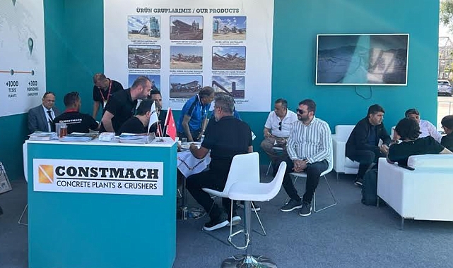 Komatek Fuarı'nda CONSTMACH İmzası: Yenilikçi Beton Santralleri ve Konkasörler Ön Planda