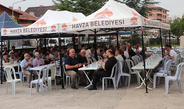 Havza’da İkiz Ailesi Mevlit Okuttu