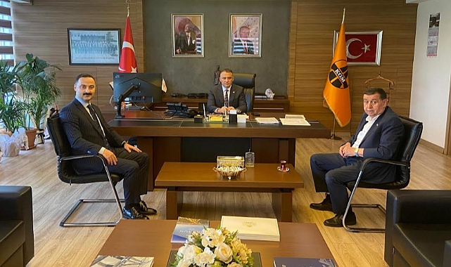 Havza Kaymakamı Ayvat ve Başkan İkiz’den Bölge Müdürü Ateş’e Ziyaret