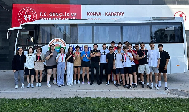 İlkadım’lı Sporcular, Konya’dan 18 Madalyayla Döndü