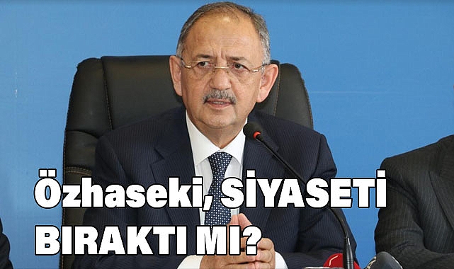 Mehmet Özhaseki'nin İstifasının Nedeni Kayseri'deki Gerginlik