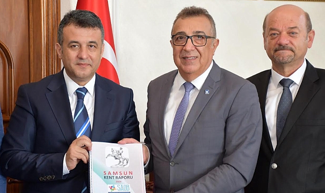 SAOB'dan Başkan Doğan'a Ziyaret ve Kent Raporu Takdimi