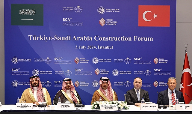 Suudi Arabistan ve Türkiye, inşaat sektöründe işbirliğine imza atıyor
