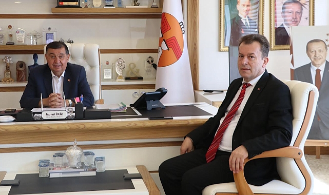TCDD’den Havza Belediye Başkanı İkiz’e ziyaret