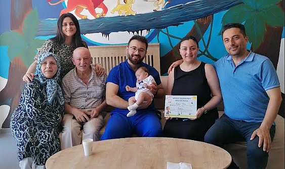 Üç Aylık Karan Bebek Sünnet Oldu!
