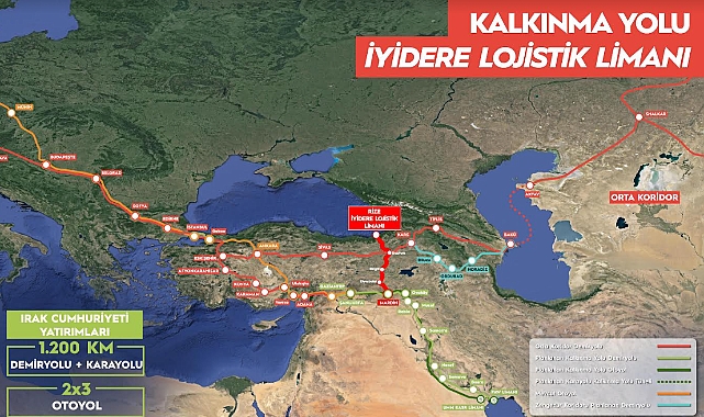 Ulaştırma ve Altyapı Bakanı Uraloğlu'ndan İyidere Lojistik Limanı Açıklamaları