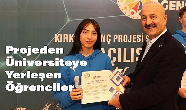 41 Genç Projesi Öğrencileri Üniversiteli Oluyor