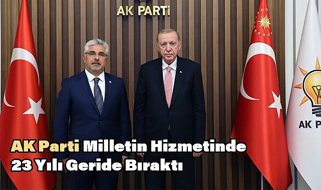 AK Parti Samsun Milletvekili Ersan Aksu'dan 23. Kuruluş Yıldönümü Mesajı