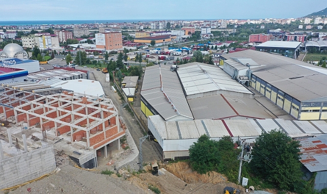 Altınordu Sebze Hali’nde Altyapı Yenileme Çalışmaları Hızla Devam Ediyor