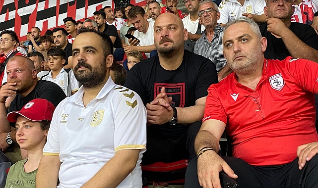 Başkan Türkel, Samsunspor-Beşiktaş Maçını Taraftarlarla İzledi