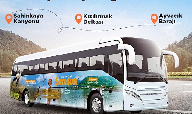 Büyükşehir’den 'Odak Samsun' Turizm Otobüsleri
