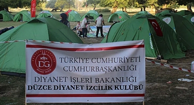 Düzce'de İzcilik Kampı