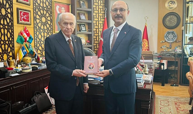 Genel Başkanımız Talip Geylan’dan MHP Lideri Devlet Bahçeli’ye Ziyaret