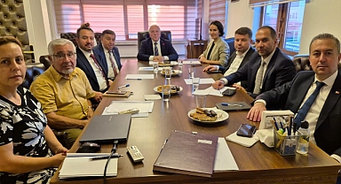 Havza Belediye Başkanı İkiz, EKB Encümen Toplantısına Katıldı