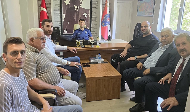 MHP Havza İlçe Yönetiminden Yeni Emniyet Müdürüne Ziyaret
