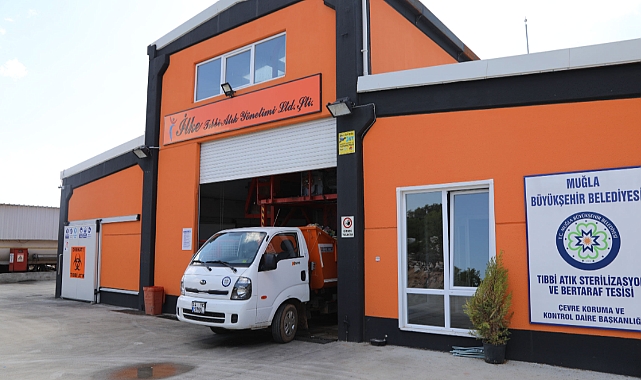 Muğla’da Tıbbi Atıklar Modern Tesiste Güvenle Bertaraf Ediliyor