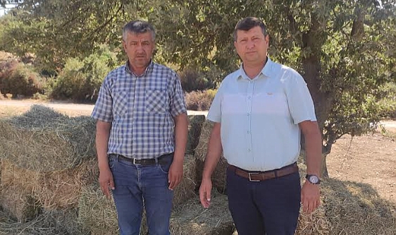 Salihli Belediyesi’nden Yangın Mağduru Vatandaşlara Yonca ve Kaba Yem Desteği