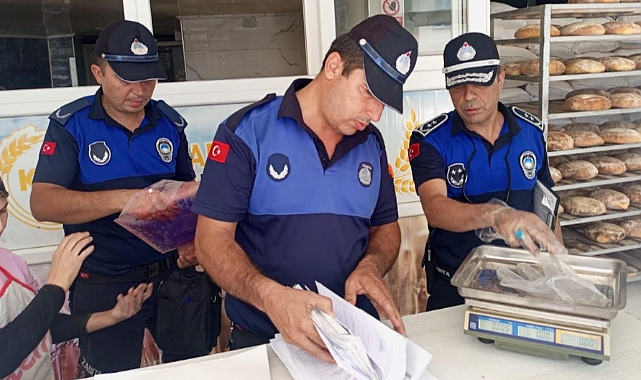 Salihli Belediyesi Zabıta Müdürlüğünden Fırın ve Pastanelere 'Gramaj' Denetimi