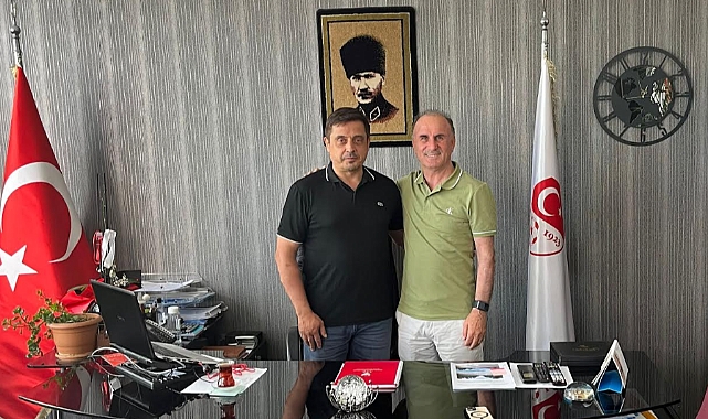 Samsun ASKF Başkanı Şener Aydın'dan TFF Bölge Müdürü Haluk Tan'a Ziyaret