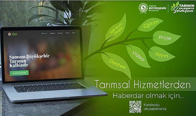 Samsun Büyükşehir Belediyesi'nden Tarımsal Desteklere Dijital Erişim