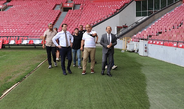 Samsun Yeni 19 Mayıs Stadı’nda Basın Mensupları İçin Yenileme Çalışmaları Yapıldı