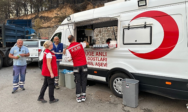 Türk Kızılay’dan Orman Yangınlarına Karşı Beslenme Desteğ