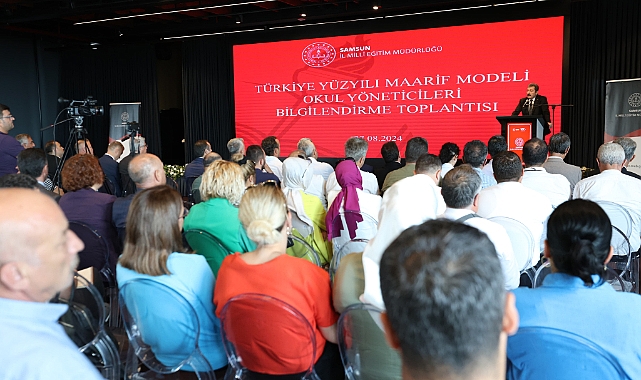 'Türkiye Yüzyılı Maarif Modeli' Okul Müdürlerine Tanıtıldı