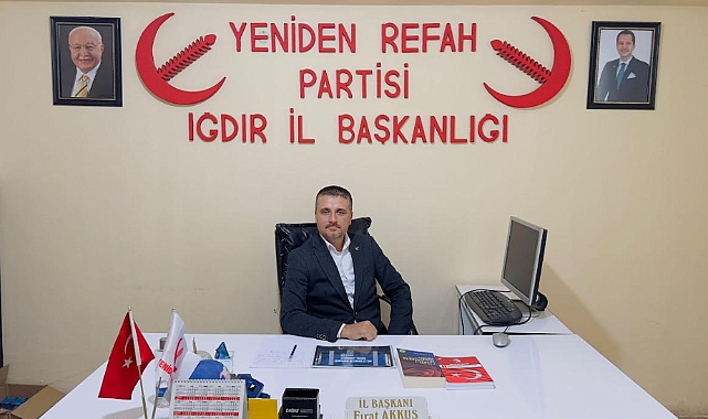 YRP Iğdır İl Başkanı Fırat Akkuş'tan AK Parti'nin 23. Kuruluş Yıldönümüne Dair Değerlendirme