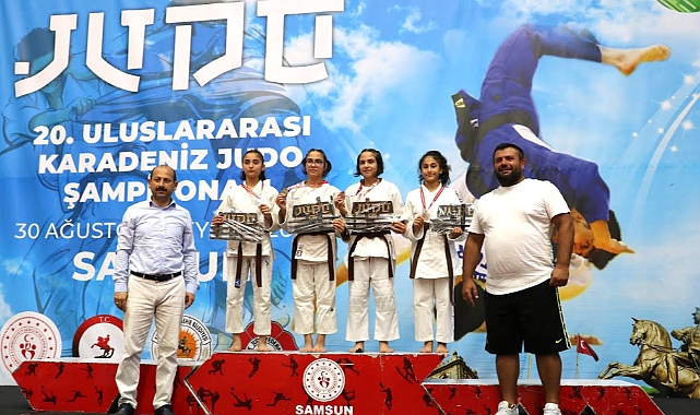 20. Karadeniz Judo Turnuvası Samsun’da Sona Erdi