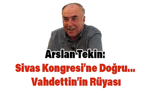 Arslan Tekin: Sivas Kongresi'ne Doğru... Vahdettin'in Rüyası