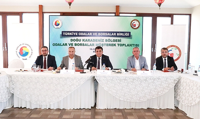 Başkanlar Rize’de toplandı: “Güç birliği içinde bölgesel olarak kalkınmalıyız”
