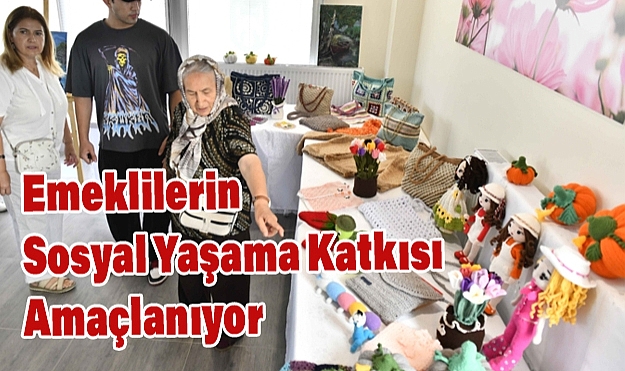 Başkentli Emeklilerin El Emeği Göz Nuru Eserleri Sergilendi