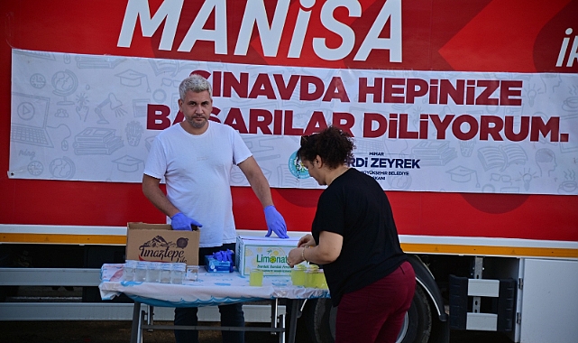 Manisa Büyükşehir Belediyesi, Orta Öğretim KPSS Adaylarını Yalnız Bırakmadı
