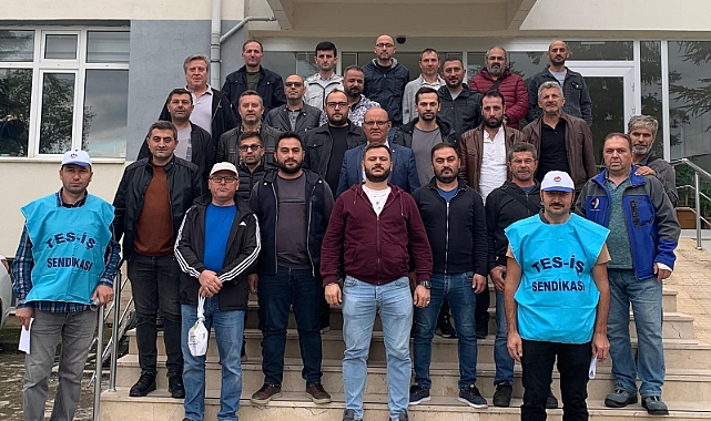 Samsun Altınkaya HES Çalışanları ‘Zordayız, Geçinemiyoruz’ Eylemine Katıldı