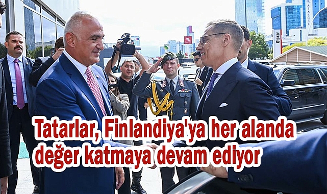 Bakan Ersoy, "Finlandiya Tatarları" Kitabının Tanıtım Programına Katıldı