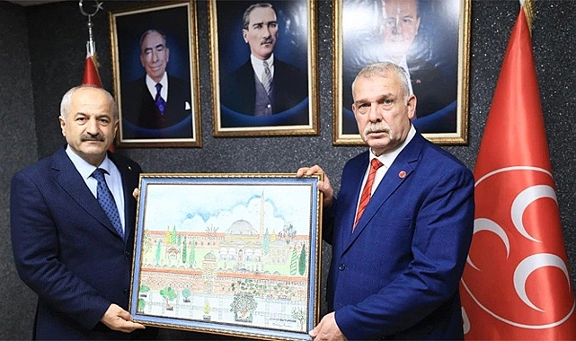 Başkan Büyükgöz’den MHP Gebze İlçe Başkanı Öztürk’e hayırlı olsun ziyareti