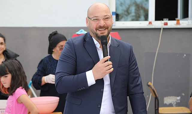 Çocuklardan Başkan Türkel’e Teşekkür