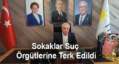 İYİ Parti Samsun İl Başkanı Hasan Aksoy: Sokaklar Suç Örgütlerine Terk Edildi