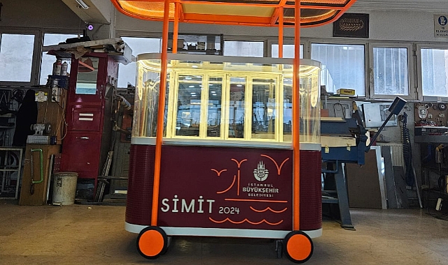 İstanbul'un Simit Arabalarına Yeni Tasarım