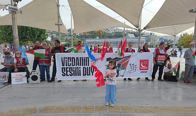 İzmir Saadet Partisi: Katliam Bitene Kadar Her Hafta Meydandayız