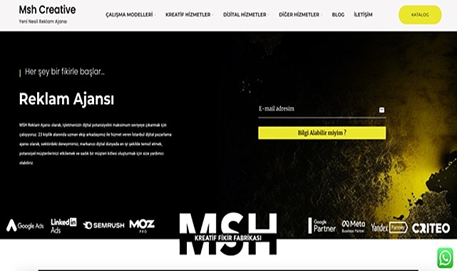 MSH Creative ile Reklam Ajansı Hizmetlerinde Fark Yaratın