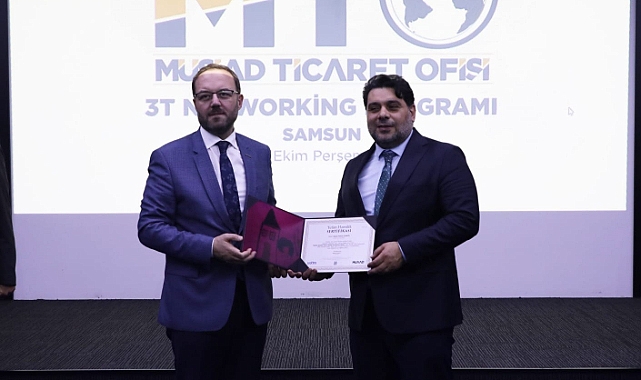 MÜSİAD Samsun 3T Networking Toplantısı’nda İşbirliği ve Ticaret Konuşuldu