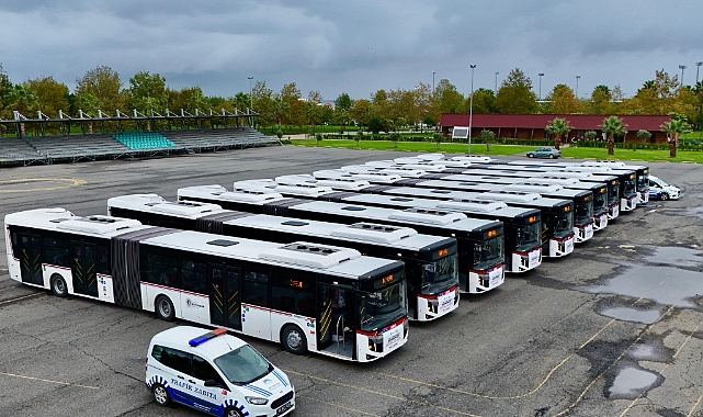 Samsun Büyükşehir Belediyesi, 10 Yeni Körüklü Otobüs ile Toplu Ulaşımı Güçlendirdi