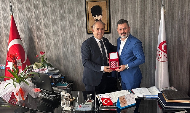 Sevdamız Samsun Genel Merkezi'nden TFF Samsun Bölge Müdürü Özbulut’a Tebrik Ziyareti